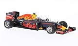 Minichamps – 417160103 – Fahrzeug Miniatur – Red Bull Tag Heuer RB 12 – GP Monaco 2016 – Maßstab 1/43, blau/rot/gelb
