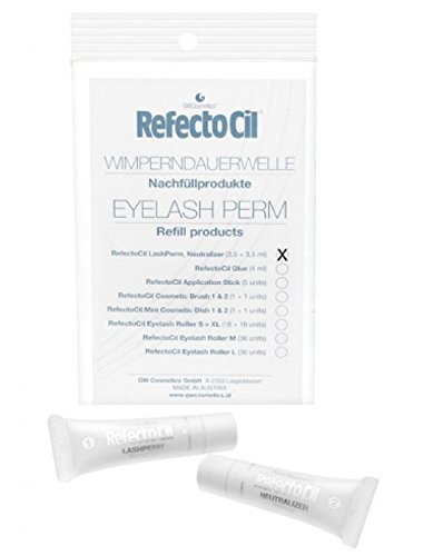 RefectoCil Lashperm & Neutralizer 1 x (3,5ml+3,5ml) Refecto Cil Nachfüllprodukte für Wimperndauerwelle Eyelash Perm
