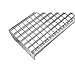 Produktbild Einpress Treppenstufe EP Stufe Tritt Gitterroststufe 30x30 mm (600 x 240 mm)