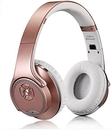 Lerbyee Bluetooth Headphones Wireless 2 in 1 Foldable Noise Cancelling Headset Over-Ear Stereo Foldable Earphone with NFC Two-way Sound High- Resolution Audio for iOS Andrioid Smartphones