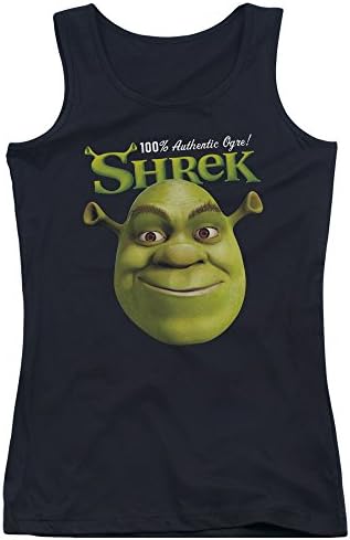 Shrek - Juniors Authentic Tank Top, XX-Large, Black