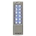 Produktbild seco-larm sk-2323-spq mullion-style wetterfest Digital Zugang Tastatur; 12 ~ 24 VAC/VDC Bedienung; 1.010 Benutzer (Output # 1: 1000 Benutzer/Output # 2: 10 Benutzer); 2 Form C Relais, je spezifische 1 Amp @ 30 VDC; jedes Relais verfügt über Programmierbare Ausgang Zeit von 1 ~ 99 Sekunden oder Toggle