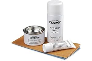 Cramer Kit de réparation des éclats et fissures pour baignoire - disponible en différentes couleurs