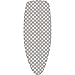 Produktbild finlandek Bezug für Bügelbrett aus koitere für Tablett 120 x 38 cm grau und weiß