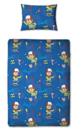 Handy Manny Junior size Bedding Bundle, including Duvet, Duvet Cover, Pillow & Pillow Case