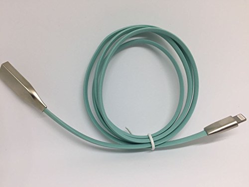 Hochwertiges Schnelllade und Daten-Sync Micro USB Kabel für iPhone 6 6s Plus 5s 5 iPad mini Ladekabel mit 3D Zink-Legierung benisto (Blau)