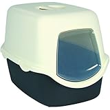 Trixie 40284 Diego Katzentoilette, 40 × 40 × 56 cm, grau/creme