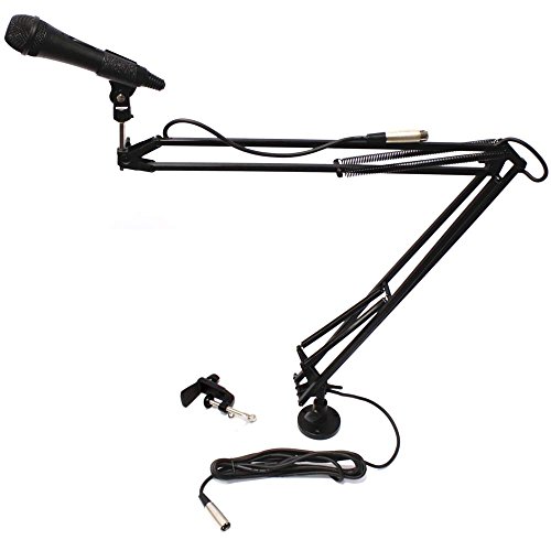 Cablematic - Soporte de micrófono flexo