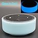 Produktbild Silikon Schutzhülle für Amazon Echo Dot von auchee – Stilvolle Kleid Up Cover Case passend für Echo Dot 2 nd Generation nur