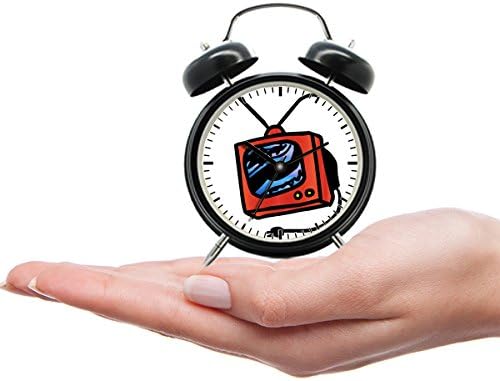 Kid Portable Teen Mini Cute Twin Bell Analog Alarm Clock Gift with Custom cartoon -588. Portable TV Free Stock Photo - Public Domain Pictures