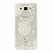 Produktbild MUTOUREN Handyhülle für Samsung Galaxy Grand Prime G530 TPU Silikon Case Cover Durchsichtig Schutzhülle Tasche Etui Bumper Ultradünne Weich Kratzfeste Soßdämpfende Silikontasche Hülle Weiß - Löwenzahn