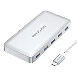 Poweradd USB Type C Hub mit 5 Ports USB 3.0 und PD2.0