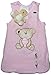 Baby 2.5 tog Sleeping Bag 0-6m and 6-12 months Side Zip Pink Blue and Unisex (6-12 months, Pink Teddy)