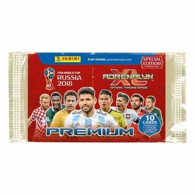 Preisvergleich Produktbild FIFA WM 2018 Panini Adrenalyn XL Premium Packs Mit Limitierter Auflage