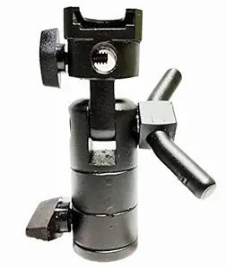 Hanumex Aluminium Umbrella Bracket Flash Light Stand Umbrella Holder B Bracket Speedlite Holder (Han1903)