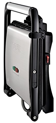 Tefal GC241D Kontaktgrill Inicio, integrierter Thermostat, 2000 W, edelstahl / schwarz - 4