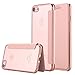 Produktbild Snewill Compatible iPhone 8 Hülle, iPhone 7 Hülle, iPhone 8/7 Case, [Ultra Slim] PU Leder Folio Flip Brieftasche Hülle mit Kartenschlitz Back Cover für iPhone 8/7 4.7"-Rose Gold