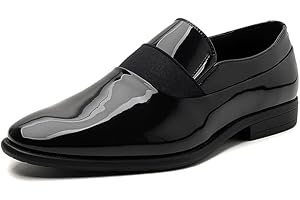 QUEEN HELENA Moccasini Lucidi Eleganti Uomo Scarpe Basse Comode U1805