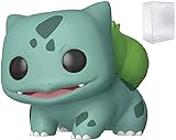  Juegos Funko: Pokemon - Bulbasaur Pop! Figura de Vinilo (Incluye Estuche Protector Pop Box Compatible)