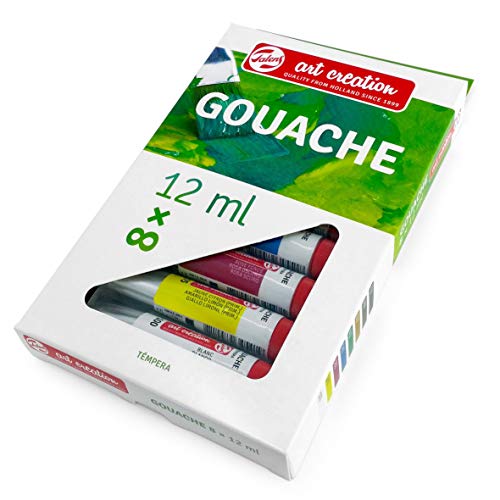 Set Tempera Gouache ArtCreation Expression 8x12ml