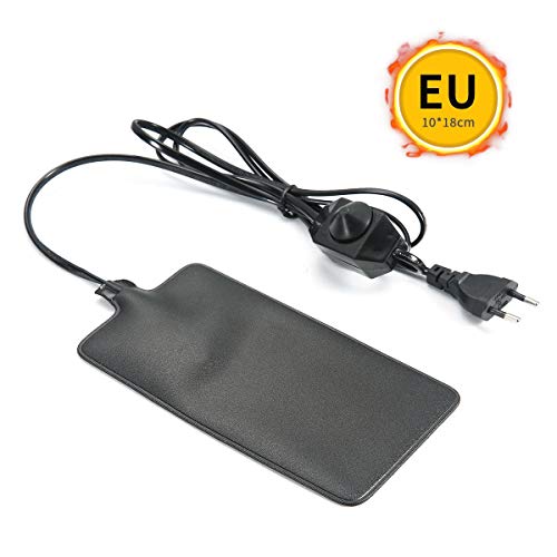 AUOKER Rettile Calore Tappetino, 4W/24W Intelligente Sicurezza Riscaldamento Terrario Animali Riscaldatore per Piccoli Mammiferi Rettili Anfibio Tartaruga Serpenti Lucertola Ragno Altri Rettili