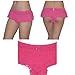 (Pack of 3)Womens Hipster Stretch Lace panties underwear Medium Multicolour