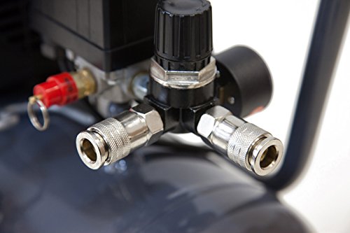 STAHLMANN Kompressor 24L AC3000-24 + 5-tlg Druckluft-Set - 9