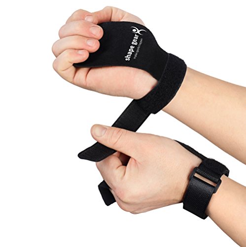 Premium Handschutz / Handschuhe aus Echtleder - Extra stabil - perfekt für Workouts für Crossfit, Turnen, Calisthenics, Freeletics, Gewichtheben und Gymnastik