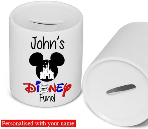 Disney Fund Money Box Personalised