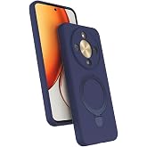 Coverzone Honor Magic 8 Lite 5G ile uyumlu Kılıf MagSafe ile uyumlu Z-Samara Kapak Wireless Şarj &Ouml;zellikli Stand Olabilen Hon