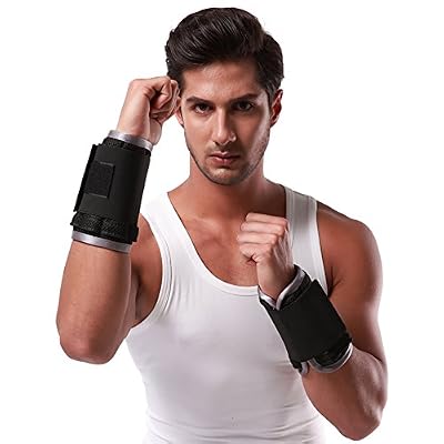 DOBEN Poids de Cheville/Poignet Durable(1 Paire) 1kg 2kg 3kg/avec Sangle Réglable pour Remise en Forme, Exercice, Marche, Jogging, Gymnastique, Aérobic, Gymnase - Unisexe