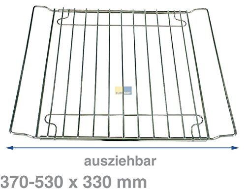 Universal Grillrost ausziehbar 37-53x33cm Backofen