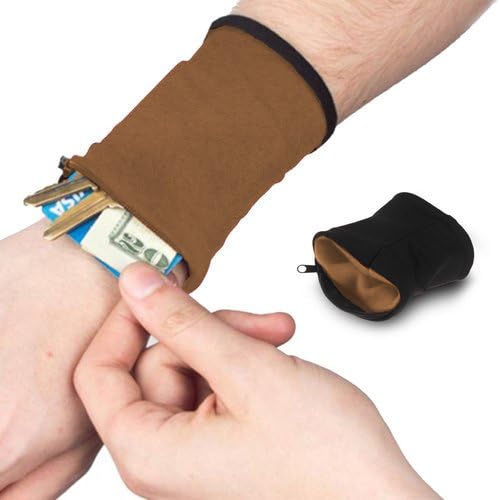 Outdoor Running Cycling Wrist Band Sport Wristband For MP3 Key Card Storage Bag