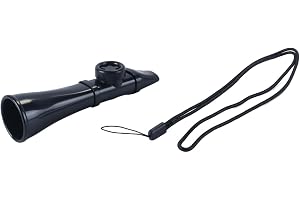 Alnicov Kazoos-saxofon med nackband, lättläst instrument, förbättrat kazoomusikinstrument för festgåvor
