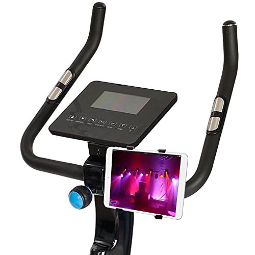 trellonics® Tablet Halterung Ständer – 360 Grad drehbar Flexible verstellbar Freisprecheinrichtung Gurt Klemme Ständer Halterung universell passend für iPad Mini iPad 2/3/4, iPad 5/iPad Air, Samsung Galaxy Tab S2/Tab A/Tab Pro/Tab 3, Google Nexus, eBook Reader und andere Tablets - 3