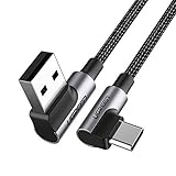90 GRAD WINKEL STECKER DESIGN: Dank des 90 Grad Steckers wird das USB C Aufladekabel nicht mehr geknickt, sofern Sie das Handy beim Laden weiter benutzen. Es kann auch Kabelbruch und Beschädigung des USB Buches vermeiden. Sorgen Sie nicht mehr das Endstück des Kabels nach kurze Zeit defekt ist.
