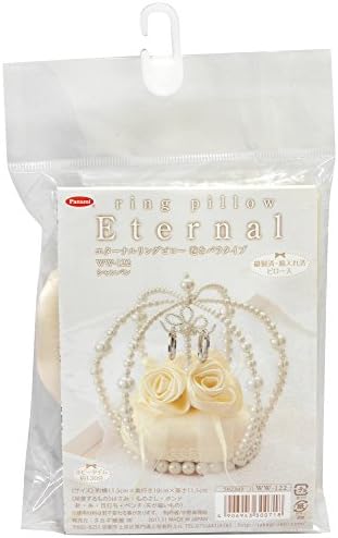 panami Handicraft Kit <Eternal ring pillow> wind rose type WW-122 Champagne (japan import)