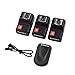 Produktbild iUcar PT-04 GY 4-Kanal-Funk- / Radioblitzauslöser Set mit 3 Empfängern - schwarz