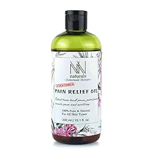 NN Natural Homemade Ayurvedic Pain Relief Oil for Back, Legs, Arms, Knee and Body - 300ml
