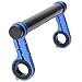 Produktbild pawaca 20cm Karbonfaser Lenker Extender Aluminiumlegierung Halterung Taschenlampe Bike Lampe Autohalterung holder-space Saver, blau