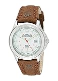 Expedition Herren-Armbanduhr Analog Leder braun T44381D7