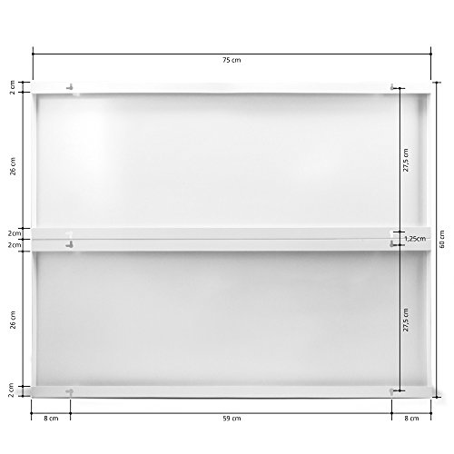 banjado – Magnettafel Pinnwand 75cm x 59cm Magnete Memoboard mit Motiv Hot Co… - 5