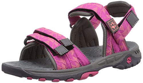 Jack Wolfskin Girls GIRLS BAHIA Sports & Outdoor Sandals Pink Pink (rosebud 2099) 13 Child UK (32 EU