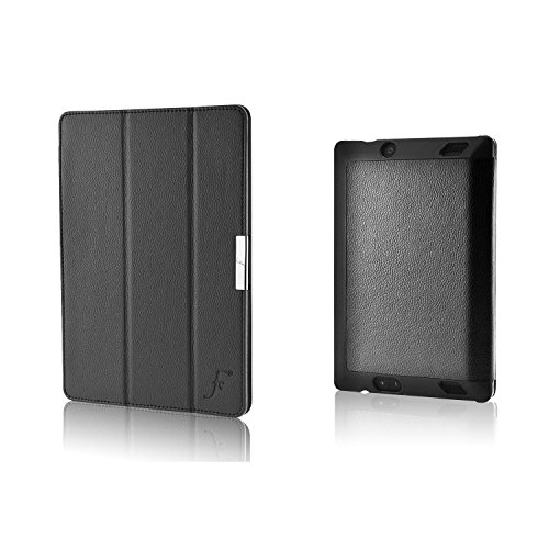 Forefront Cases® Neue Leder Hülle / Tasche / Case / Cover für Amazon Fire HDX 8.9 Tablet (November 2014) – Rundum-Geräteschutz und intelligente Auto-Sleep-Wake-Funktion mit 3-JAHRES-GARANTIE VON Forefront CASES – inkl. Eingabestift und Displayschutz - 4