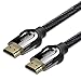Produktbild ULTRICS HDMI Kabel 1 Meter, 4K HDMI 2.0 Schnell Geschwindigkeit 18Gbps Ethernet, Vergoldete Steckverbinder, Nylongeflochtene Schnur, Audio Return, HD Video 1080p 2160p, 3D für Gaming Xbox PC LED TV