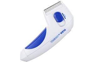 PETPHINDU Perro De Mascota Peine Peine y Estética para Mascotas Eléctrico Piojos Remover Quitar Pulgas y Piojos Flotador Perro De Pelo Eléctricos Peine