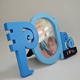 Giftgarden 10×15 Bilderrahmen mit Papa-Buchstabe blau - 2