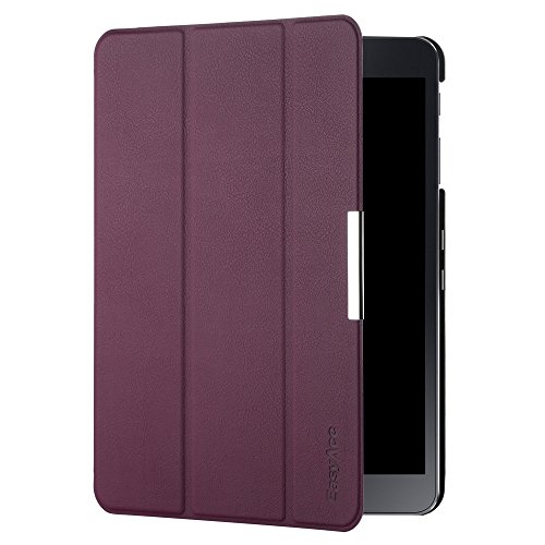 EasyAcc Samsung Galaxy Tab S2 9.7 Hülle Tab S2 NOOK Case Tasche mit Standfunktion Auto Wake up Sleep PU Leder hüllen für Samsung Galaxy Tab S2 (9.7 Wi-Fi SM-T810 / LTE SM-T815) Smart Cover mit Auto Sleep Wake up / Standfunktion (Lila, Kunstleder, Ultra dünn)