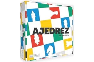 ZACATRUS Ajedrez con Merybliya, Juego de Mesa, Juego con Amigos, Juego de Mesa Familiar, Juego para 2 jugadores, Temática Abstracta, Mecánicas de Puzzle, Edad +8 Años