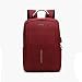 Produktbild LXJL Ultra-dünner Laptop-Rucksack-Taschen Männer und Frauen Studententasche, Business Freizeit Reisen Computer-Rucksack Laptop-wasserdichter Tasche 14 Zoll,B